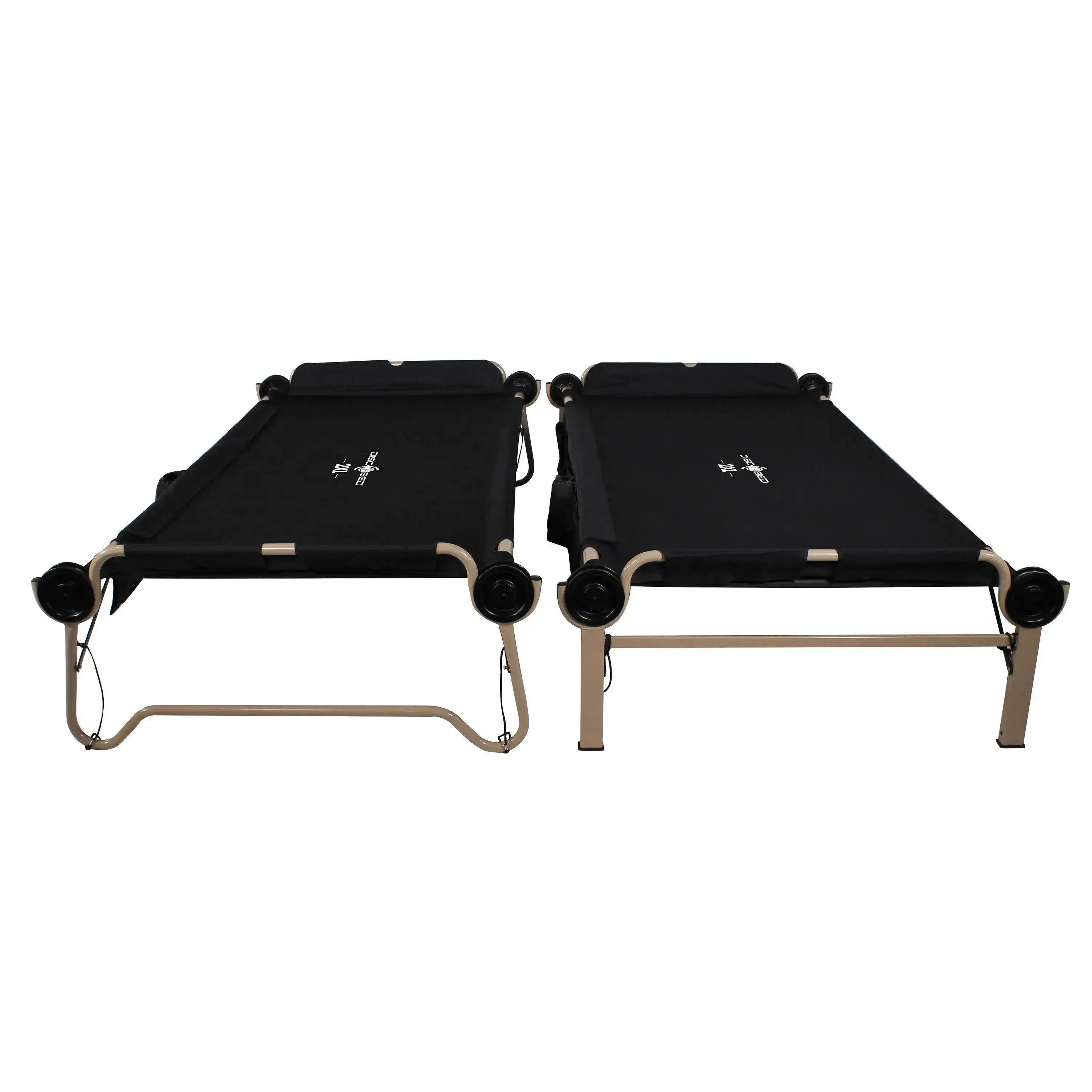 Camp bed 2XL with side pockets - Image 3