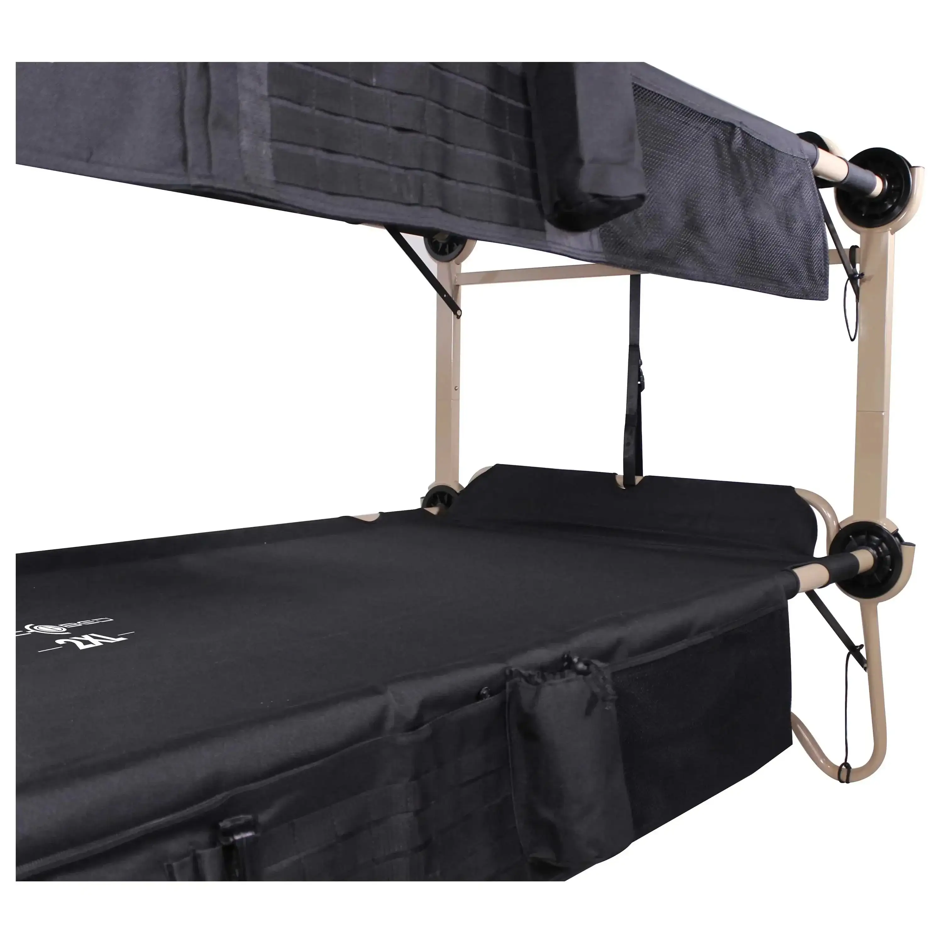 Camp bed 2XL with side pockets - Image 4
