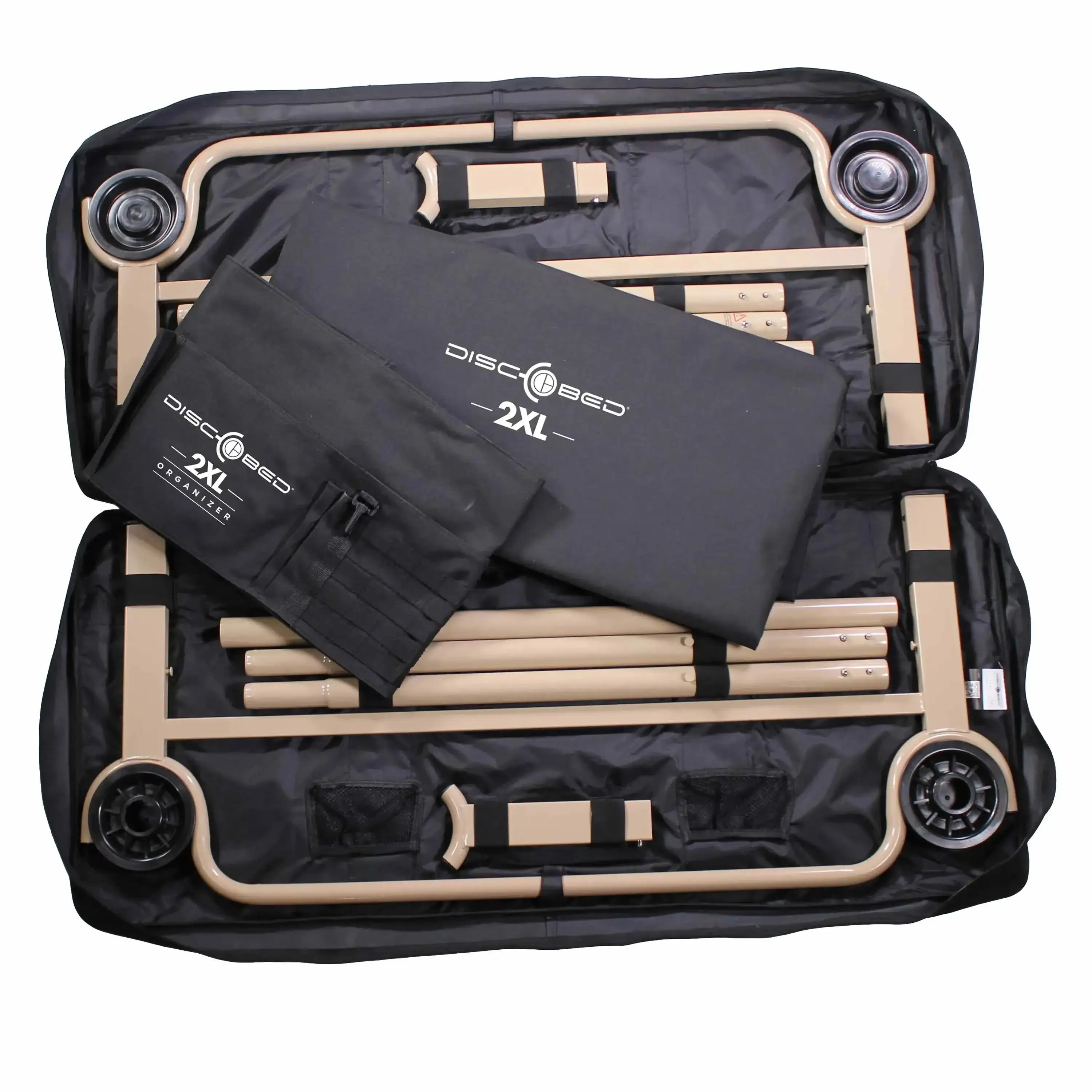 Camp bed 2XL with side pockets - Image 7